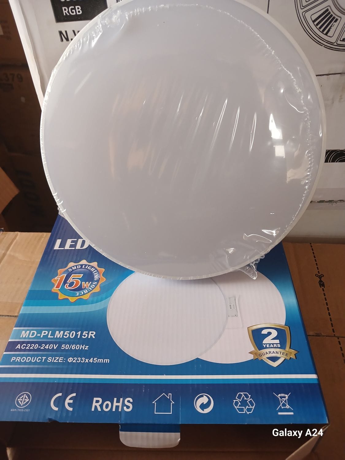 Modi Round White Led Warm Light - Image 5