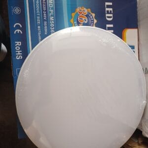 Round White Led Warm Light