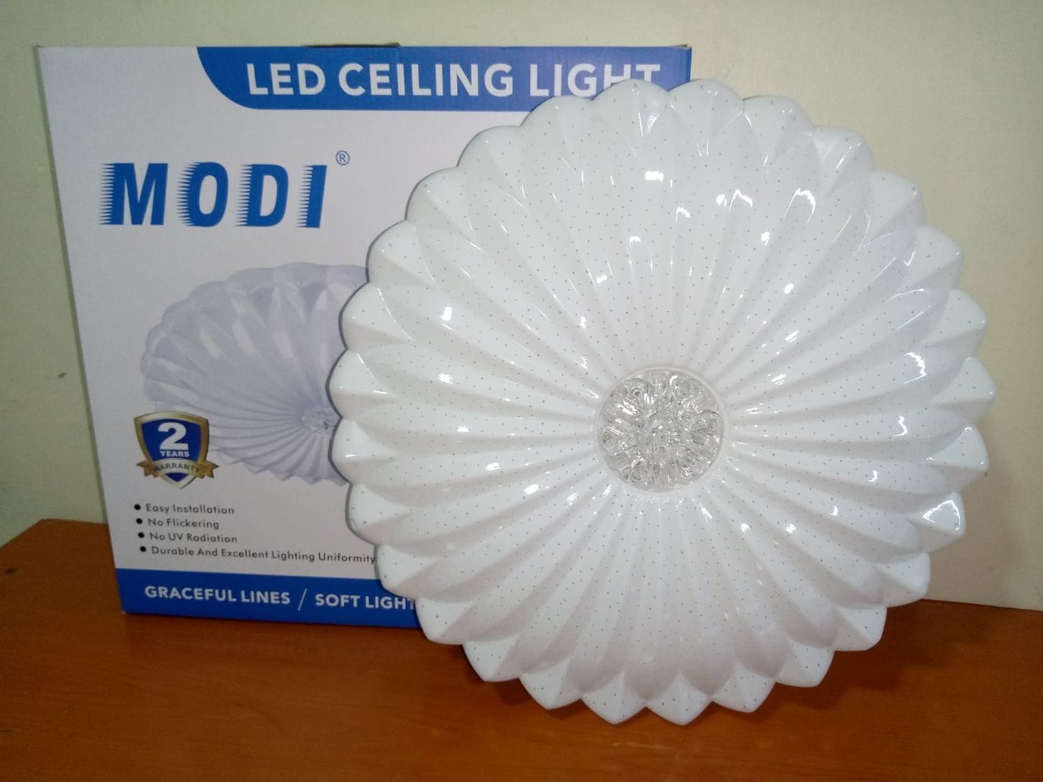 Modi AC3 Colour Changing Chandelier Lights Modern RGB LED Ceiling Fixture - Image 2