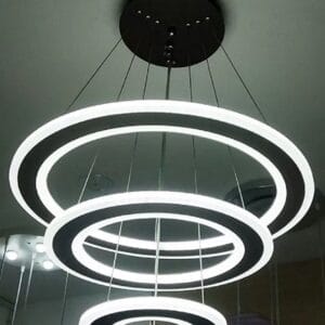 Modi Dimmable Gold LED Chandelier Lights