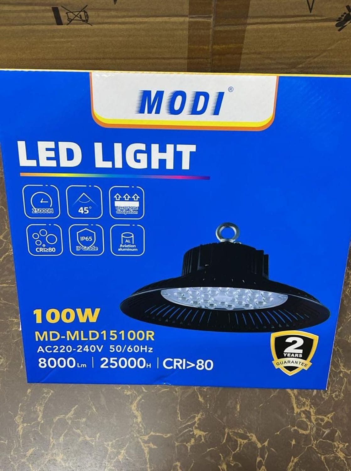 Modi Led High Bay Light Black