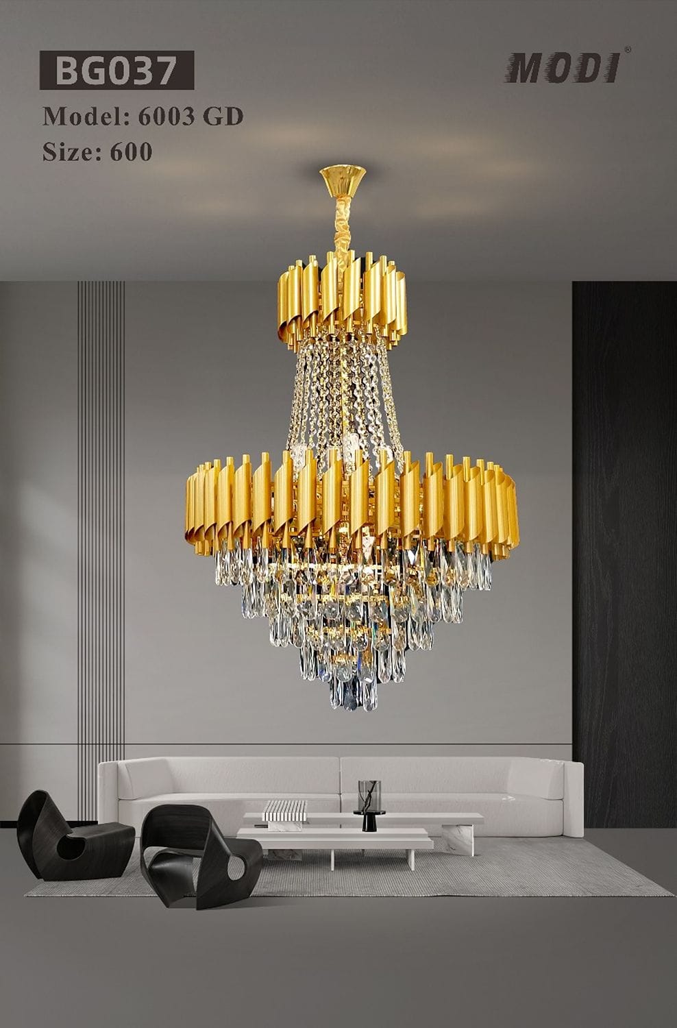 Modern Crystal Chandelier