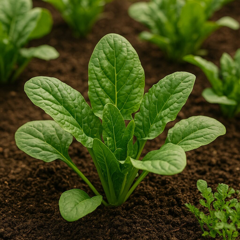 Sunlit area for kitchen garden