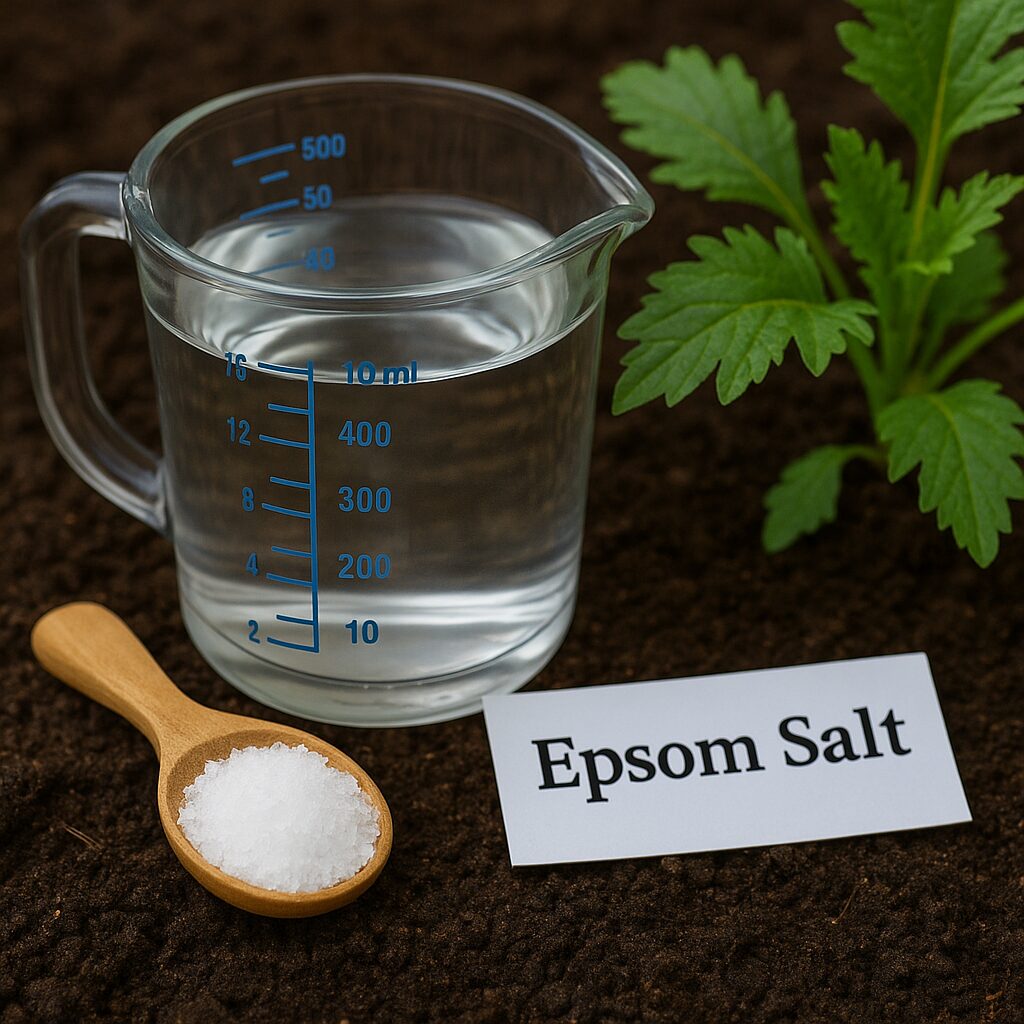 Epsom salt solution for plants