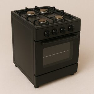 4-Burner Gas Cooker with Oven