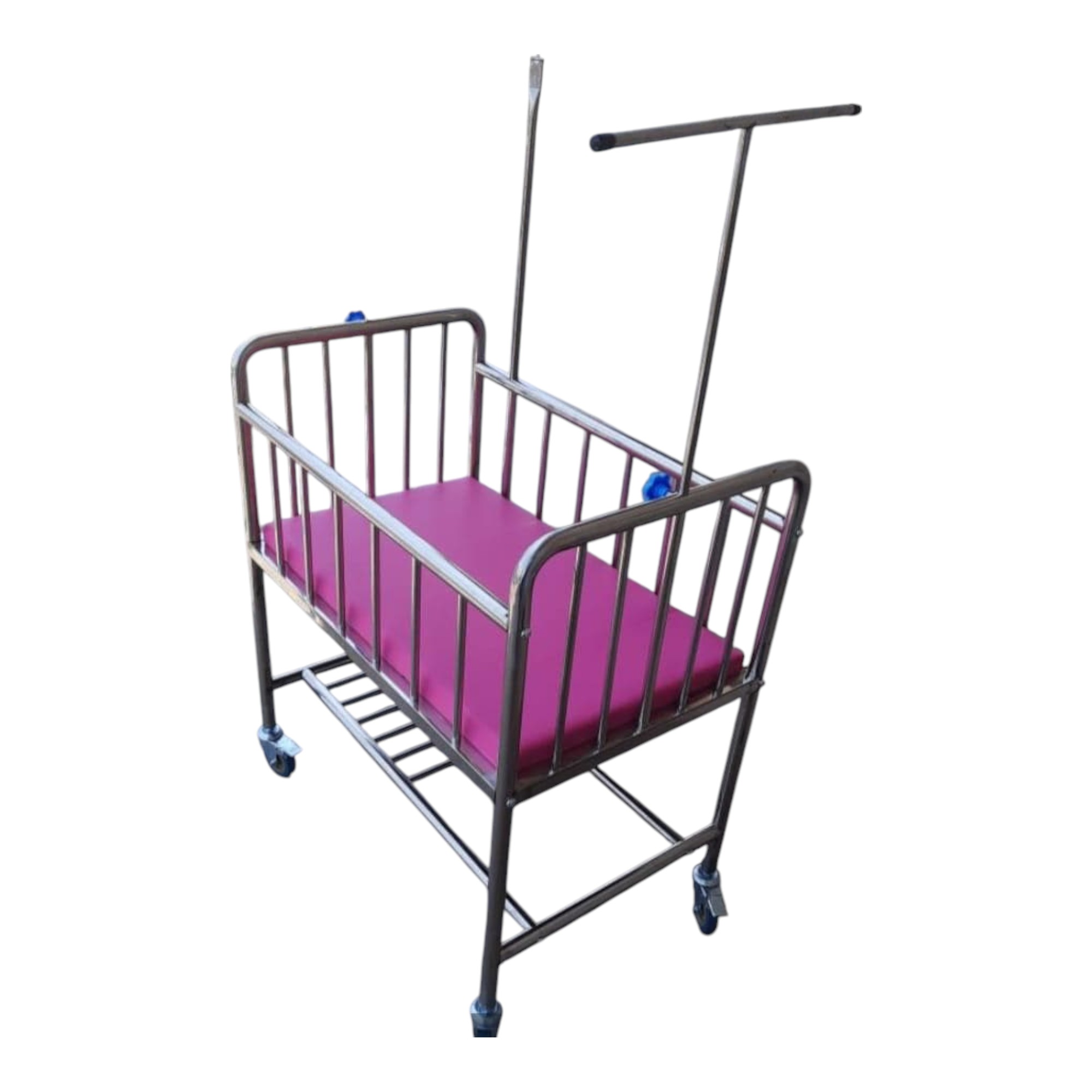 baby cot stainless steel