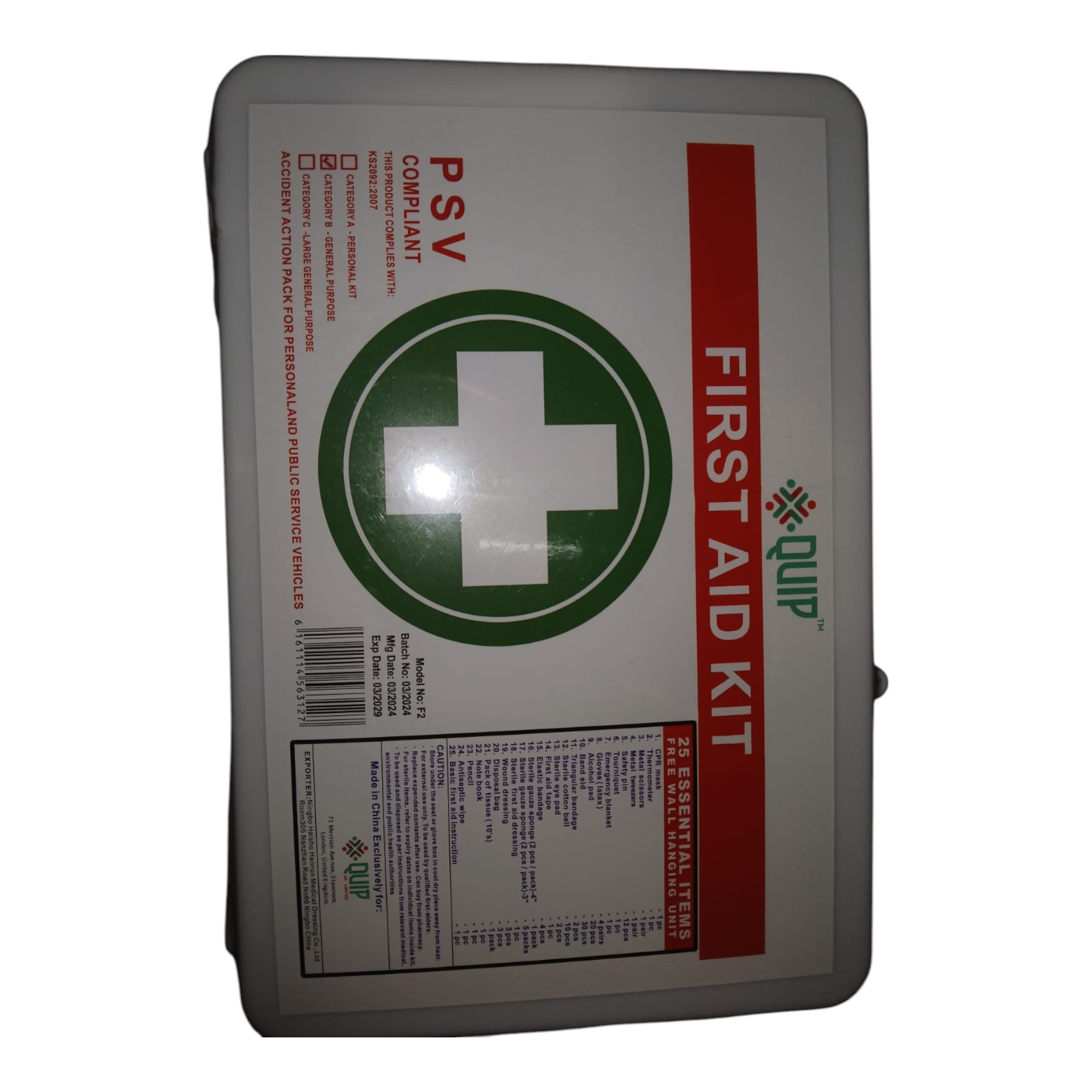 First Aid Kit